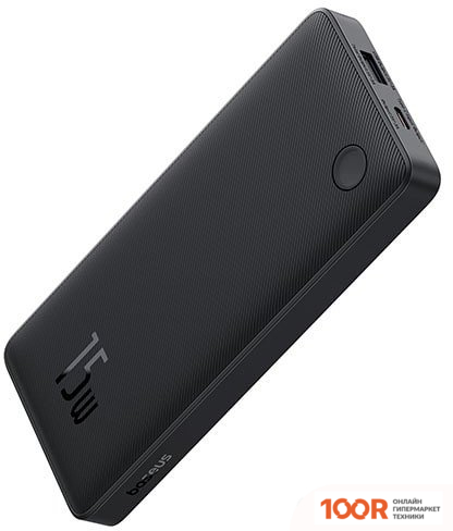 Внешний аккумулятор Baseus AIRPOW LITE POWER BANK 15W 10000MAH P10067500123-00 (ЧЕРНЫЙ) (229057)