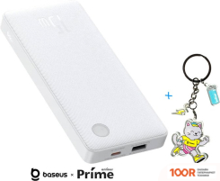 Внешний аккумулятор Baseus AIRPOW LITE POWER BANK 15W 10000MAH P10067500123-00 (БЕЛЫЙ) (229056)