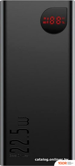 Внешний аккумулятор Baseus ADAMAN DIGITAL DISPLAY FAST CHARGE POWER BANK 22.5W 40000MAH (229027)