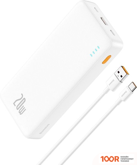 Внешний аккумулятор Baseus 20000MAH PPAP20K (БЕЛЫЙ) (229022)
