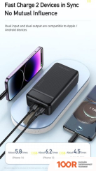 Внешний аккумулятор Awei P7K 30000MAH (ЧЕРНЫЙ) (229021)