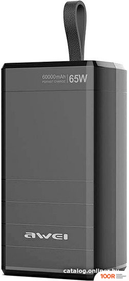 Внешний аккумулятор Awei P171K 60000MAH (ЧЕРНЫЙ) (229015)