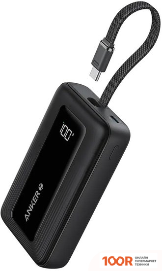 Внешний аккумулятор Anker ZOLO A1689 30W 20000MAH (ЧЕРНЫЙ) (229006)