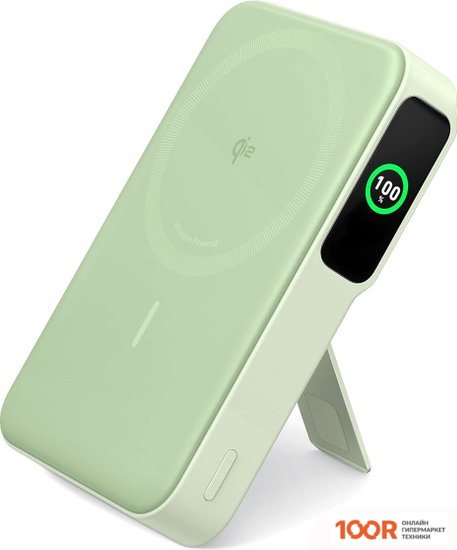 Внешний аккумулятор Anker MAGGO POWER BANK A1654 10000MAH (ЗЕЛЕНЫЙ) (228970)