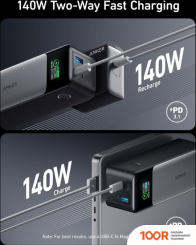 Внешний аккумулятор Anker 737 POWERCORE 24000MAH (ЧЕРНЫЙ) (228960)