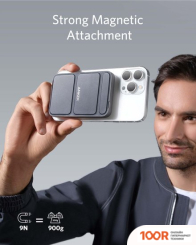 Внешний аккумулятор Anker 622 MAGGO 5000MAH (ЧЕРНЫЙ) (228955)