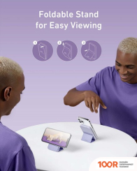 Внешний аккумулятор Anker 622 MAGGO 5000MAH (ФИОЛЕТОВЫЙ) (228954)