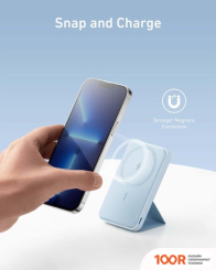 Внешний аккумулятор Anker 622 MAGGO 5000MAH (ГОЛУБОЙ) (228953)