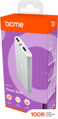 Внешний аккумулятор ACME PB15S 10000MAH (СЕРЫЙ) (228949)