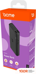 Внешний аккумулятор ACME PB101 10000MAH (ЧЕРНЫЙ) (228947)