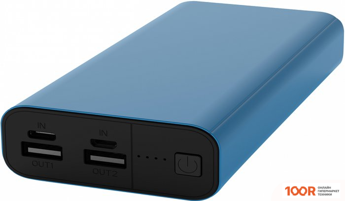 Внешний аккумулятор AccesStyle ARNICA 20M 20000MAH (СИНИЙ) (228930)