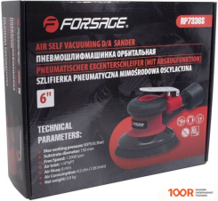 Пневмошлифмашина FORSAGE F-RP7336S (С ПРИНУДИТЕЛЬНОЙ СИСТЕМОЙ ПЫЛЕОТВОДА) (228863)