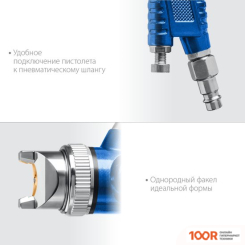 Краскопульт Зубр ПРОФЕССИОНАЛ PRO 600 HVLP 06563-1.7 (228827)