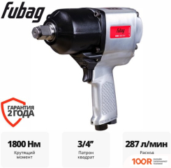 Пневматический гайковерт Fubag IWM 1800 200220 (228583)