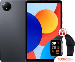 Планшет Xiaomi REDMI PAD SE 8.7 4G 4GB/128GB МЕЖДУНАРОДНАЯ ВЕРСИЯ (СЕРЫЙ) + УМНЫЕ ЧАСЫ XIAOMI REDMI WATCH 3 (ЧЕРНЫЙ) ПО АКЦИИ (228345)