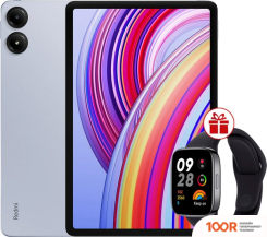 Планшет Xiaomi REDMI PAD PRO 8GB/128GB МЕЖДУНАРОДНАЯ ВЕРСИЯ (ГОЛУБОЙ) + УМНЫЕ ЧАСЫ XIAOMI REDMI WATCH 3 (ЧЕРНЫЙ) ПО АКЦИИ (228324)