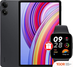 Планшет Xiaomi REDMI PAD PRO 6GB/128GB МЕЖДУНАРОДНАЯ ВЕРСИЯ (ТЕМНО-СЕРЫЙ) + УМНЫЕ ЧАСЫ XIAOMI REDMI WATCH 3 ACTIVE (ЧЕРНЫЙ) ПО АКЦИИ (228322)