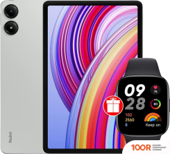 Планшет Xiaomi REDMI PAD PRO 6GB/128GB МЕЖДУНАРОДНАЯ ВЕРСИЯ (МЯТНЫЙ) + УМНЫЕ ЧАСЫ XIAOMI REDMI WATCH 3 ACTIVE (ЧЕРНЫЙ) ПО АКЦИИ (228319)