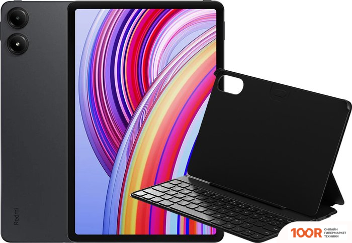 Планшет Xiaomi REDMI PAD PRO 5G 8GB/256GB МЕЖДУНАРОДНАЯ ВЕРСИЯ (ТЕМНО-СЕРЫЙ, С КЛАВИАТУРОЙ) + XIAOMI REDMI WATCH 3 (ЧЕРНЫЙ) ПО АКЦИИ (228312)