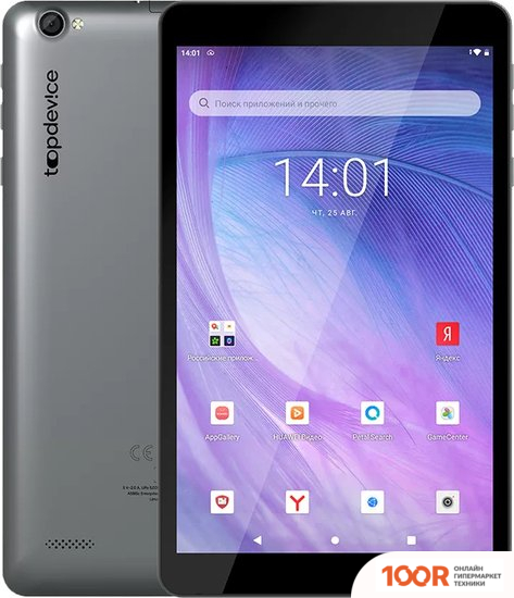 Планшет Topdevice C8 3GB/32GB LTE (ТЕМНО-СЕРЫЙ) (228116)