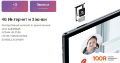 Планшет Teclast P20HD LTE 4GB/64GB (СЕРЕБРИСТЫЙ) (228069)