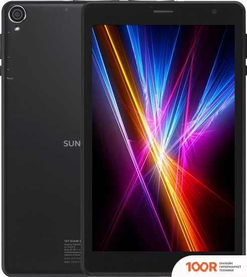 Планшет SunWind SKY 8244B 3G 2GB/16GB (ЧЕРНЫЙ) (228008)