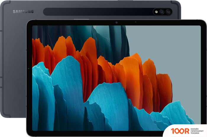 Планшет Samsung GALAXY TAB S7 LTE 8GB/256GB (ЧЕРНЫЙ) (227888)