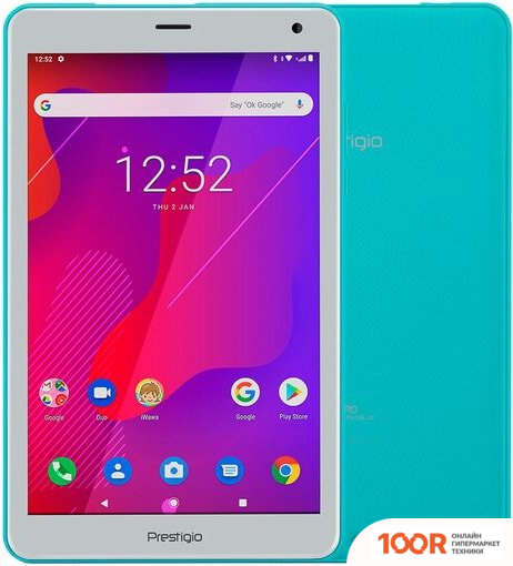 Планшет Prestigio Q PRO PMT4238_4G_D_MT (МЯТНЫЙ) (227646)