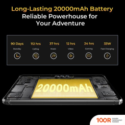 Планшет Oukitel RT8 (ЧЕРНЫЙ) (227627)