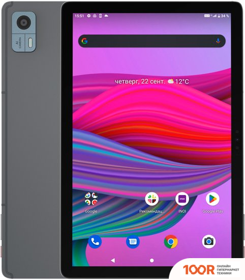 Планшет Inoi INOIPAD PRO LTE 3GB/64GB (СЕРЫЙ) (227289)