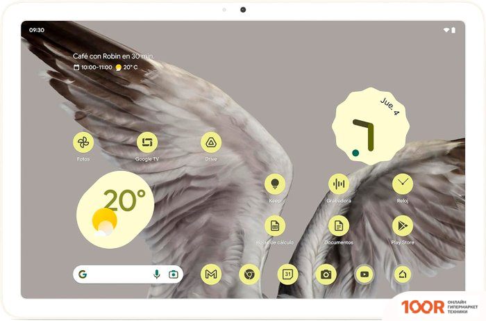 Планшет Google PIXEL TABLET 8GB/128GB (ФАРФОР, БЕЗ ДОК-СТАНЦИИ) (227113)