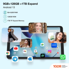 Планшет Doogee T20MINI 4GB/128GB LTE (ФИОЛЕТОВЫЙ) (227059)