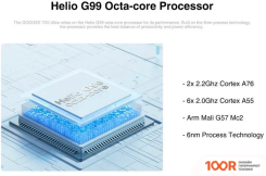 Планшет Doogee T20 ULTRA 12GB/256GB LTE (ГОЛУБОЙ) (227055)