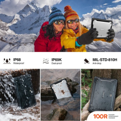 Планшет Doogee R10 8GB/128GB LTE (ЧЕРНЫЙ) (227018)