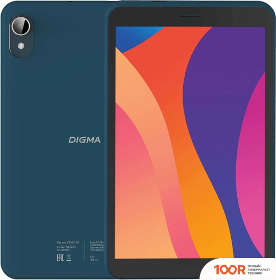 Планшет Digma OPTIMA 8306C 4G 4GB/64GB (СИНИЙ) (226971)