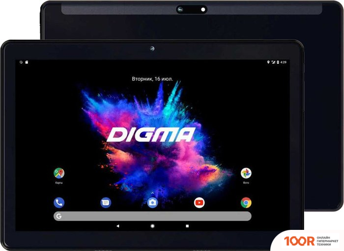 Планшет Digma CITI OCTA 10 4G (ЧЕРНЫЙ) (226925)