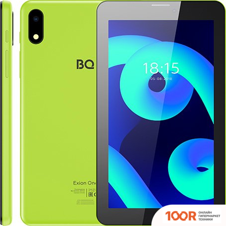 Планшет BQ BQ-7055L EXION ONE LTE (ЗЕЛЕНЫЙ) (226870)