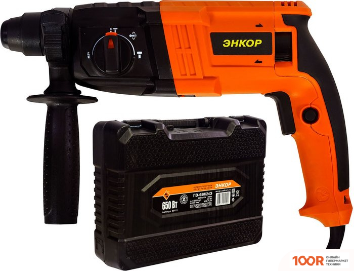 Перфоратор Энкор ПЭ-650/24Э 50111 (226191)