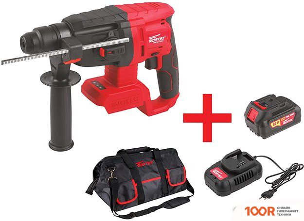 Перфоратор Wortex CRH 1824-1 CRH182410029A2 (С 1-М АКБ, СУМКА) (226042)