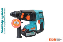 Перфоратор Sturm CRH1832BLC (С 1-ИМ АКБ, КЕЙС) (225978)