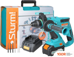 Перфоратор Sturm CRH1822 (С 1-М АКБ, КЕЙС) (225976)