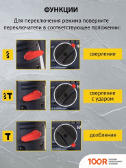 Перфоратор Pioneer Tools RH-E1100V-01C (КЕЙС) (225949)