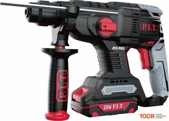 Перфоратор P.I.T. PBH20H-22A/1 (С 1-ИМ АКБ, КЕЙС) (225923)