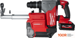 Перфоратор Milwaukee M18 ONE FHPX DEL-552C FUEL ONE-KEY 4933478498 (С 2-МЯ АКБ, КЕЙС) (225888)