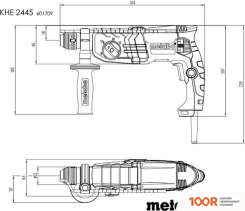Перфоратор Metabo KHE 2445 601709500 (225847)