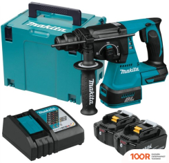 Перфоратор Makita DHR242RTJ (С 2-МЯ АКБ, КЕЙС) (225792)
