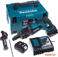 Перфоратор Makita DHR241RTJ (С 2-МЯ АКБ, КЕЙС) (225790)