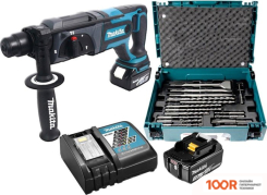 Перфоратор Makita DHR241RFEA1 (С 2-МЯ АКБ, НАБОР ОСНАСТКИ) (225789)