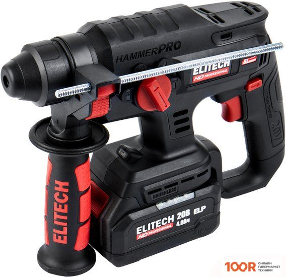 Перфоратор ELITECH CRH 2022SL (С 1-ИМ АКБ, КЕЙС) (225618)