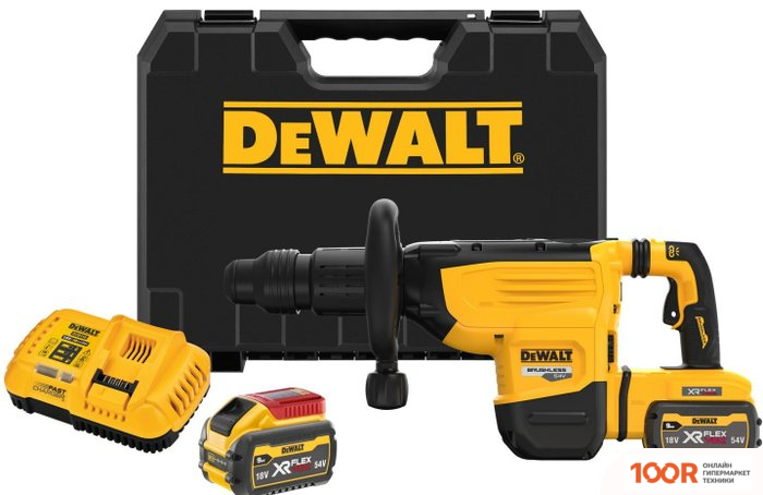 Перфоратор DeWalt DCH892X2 (С 2-МЯ АКБ, КЕЙС) (225573)